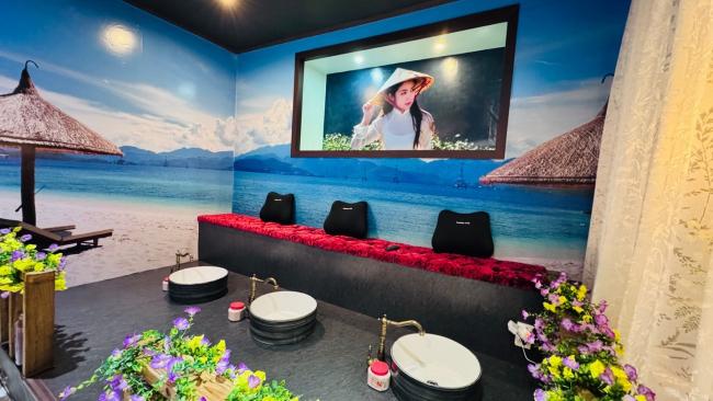 구리역 주변 베트남관리 추천 매장 강남베트남마사지의 전체적인 인테리어 모습