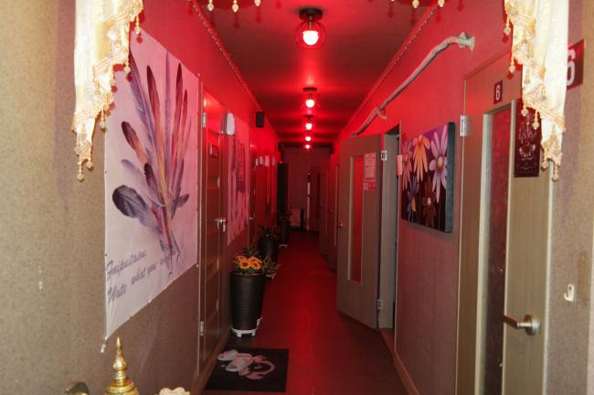 현곡리 태국관리사 마사지샵 황실아로마의 쾌적한 관리실 내부 모습