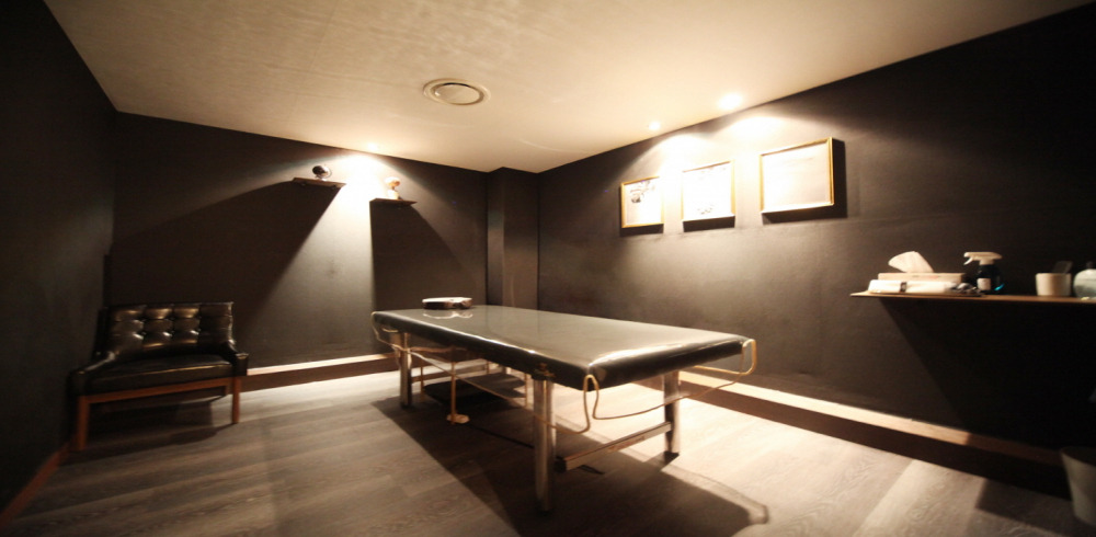 진안동 한국관리사 마사지샵 별테라피의 쾌적한 관리실 내부 모습