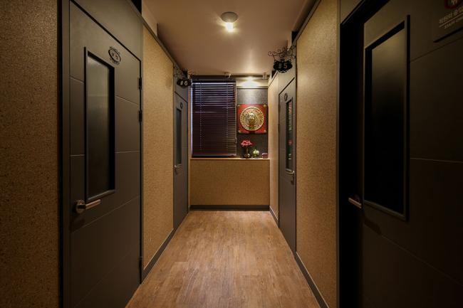 태국마사지 서비스가 제공되는 창곡동 라움타이테라피 매장 내부 사진