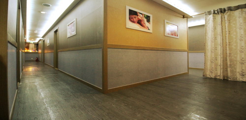 태국마사지 서비스가 제공되는 태평동 힐링타이 매장 내부 사진