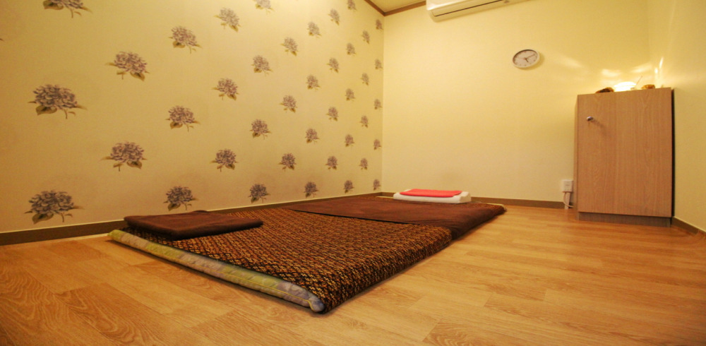 수진역,태평역,모란역 인근 마사지 잘하는 곳 힐링타이 청결하게 관리된 내부 시설