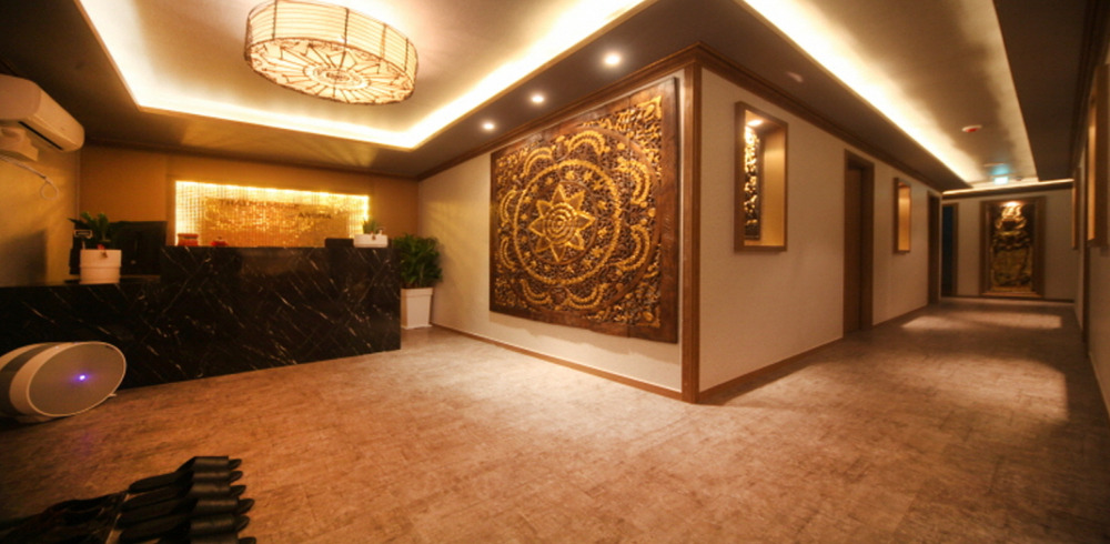 타이앤아로마 - 태전동 인근 태국마사지 전문 마사지 매장 전경