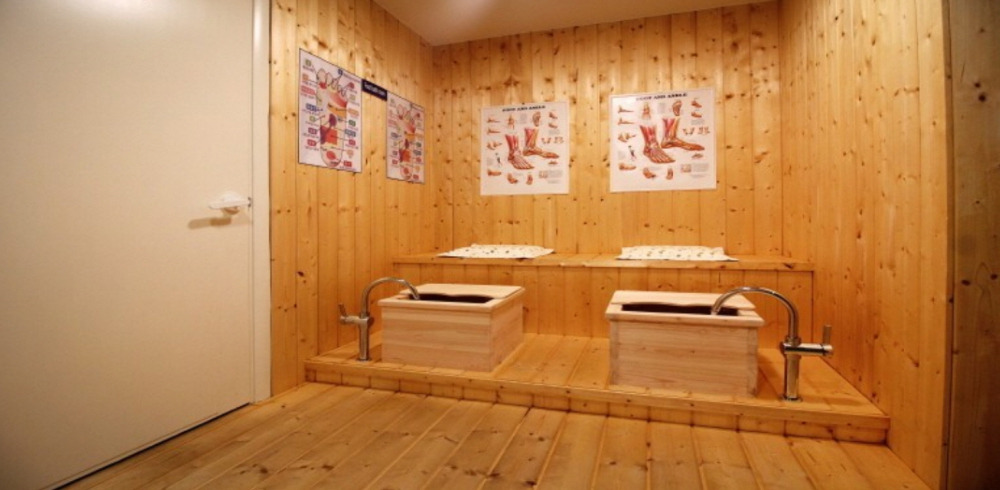 조원동에 위치한 아로마, 건식/스포츠, 커플관리, 풋케어 서비스 가능 힐링바디엔풋케어 시설