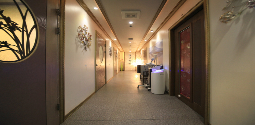 중국마사지 관리 전문 마사지 매장 엄지약손 내부 공간