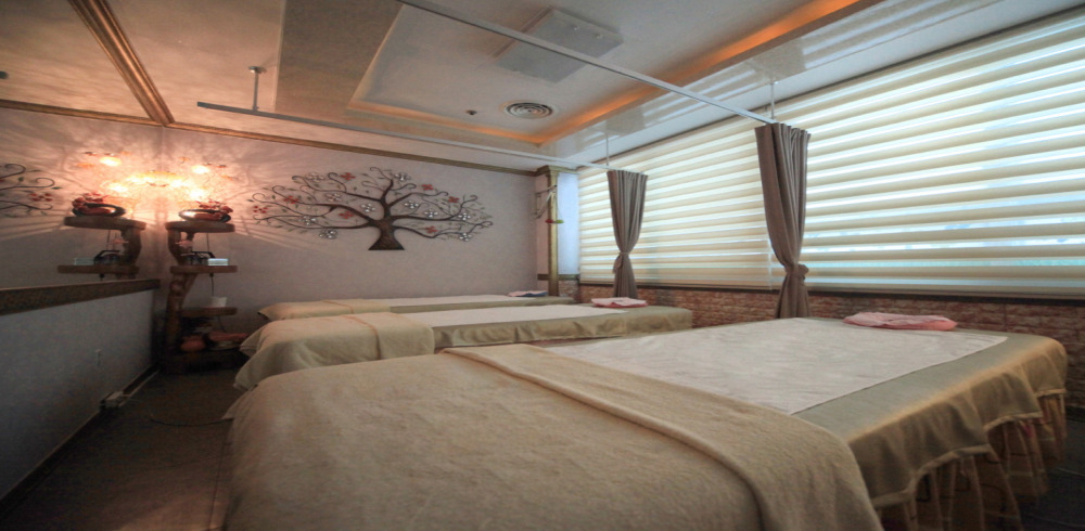 장항동 엄지약손 주차가능, 샤워가능, 커플실, 수면가능, 단체예약, 남/여공용샵 완비된 시설 사진