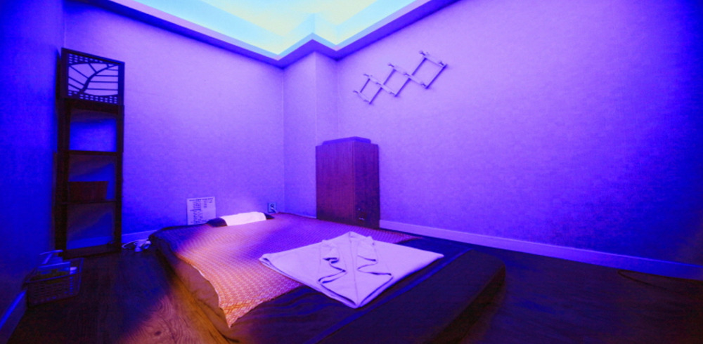장기역 인근 태국관리사 마사지 전문 휴테라피의 아늑한 내부 시설 안내
