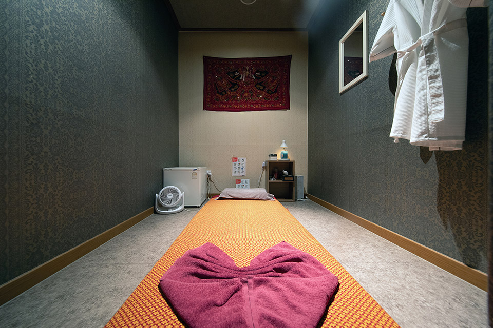 이동 태국마사지 전문 파타야샵의 아늑하고 프라이빗한 분위기