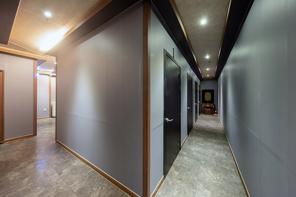 이동 태국관리사 마사지샵 파타야샵의 쾌적한 관리실 내부 모습