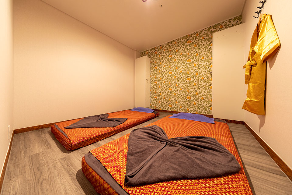 태국마사지 서비스가 제공되는 장지동 헬로타이 매장 내부 사진