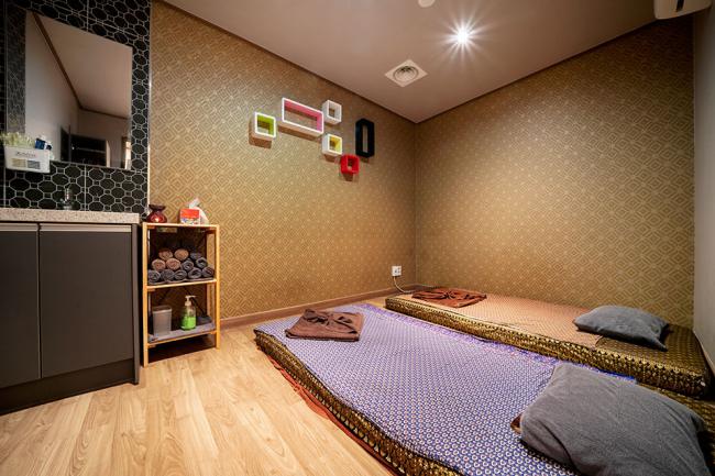 태국마사지 관리 전문 마사지 매장 썸타이테라피 내부 공간