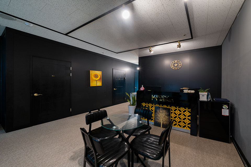 남위례역 인근 한국관리사 마사지 전문 S클래스의 아늑한 내부 시설 안내