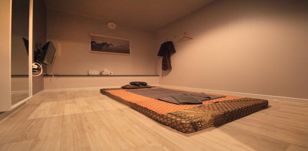 한대앞역 인근 태국관리사 마사지 전문 청담태국마사지의 아늑한 내부 시설 안내