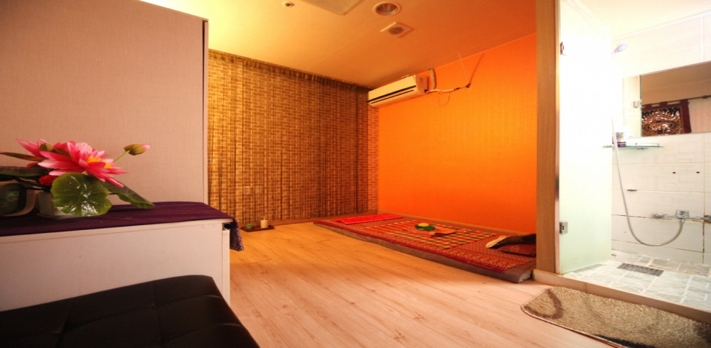 수내역,서현역 주변 태국마사지 추천 매장 수코테라피의 전체적인 인테리어 모습