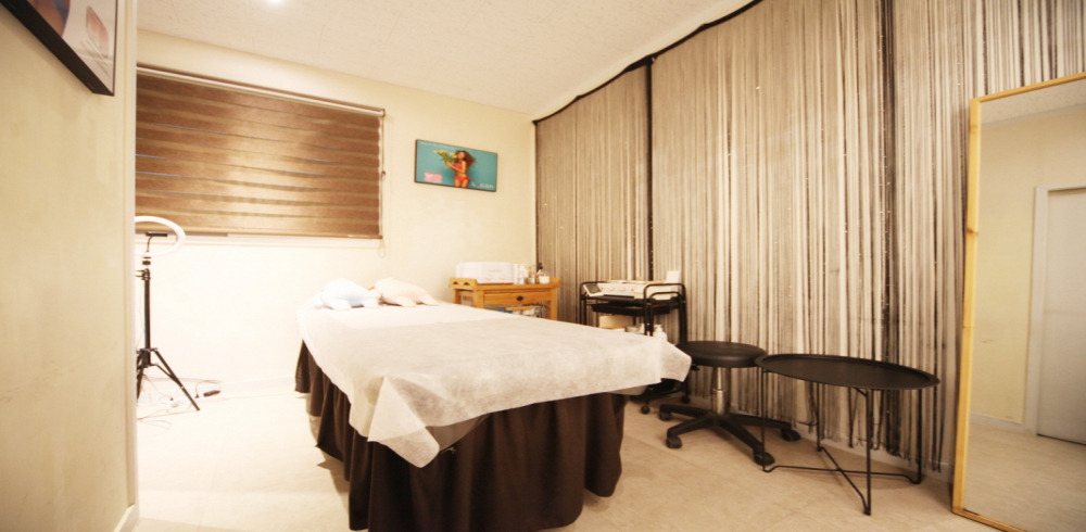 왁싱관리 관리 전문 마사지 매장 탄탄왁싱&바디 내부 공간