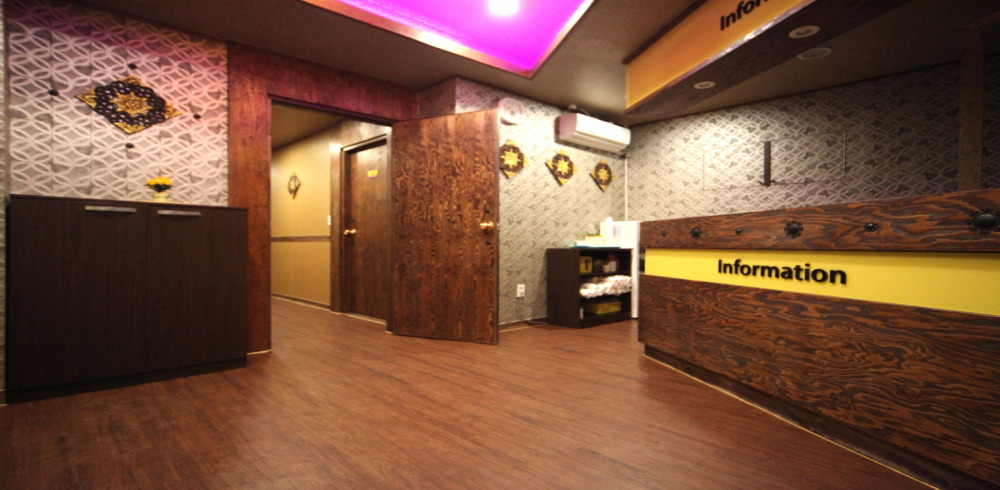 힐링공간 - 가흥동 인근 태국마사지 전문 마사지 매장 전경