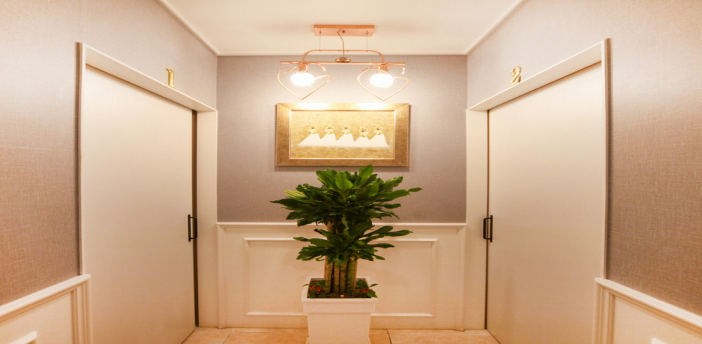 산격동 태국마사지 전문 제이타이의 깔끔하고 정돈된 내부 전경