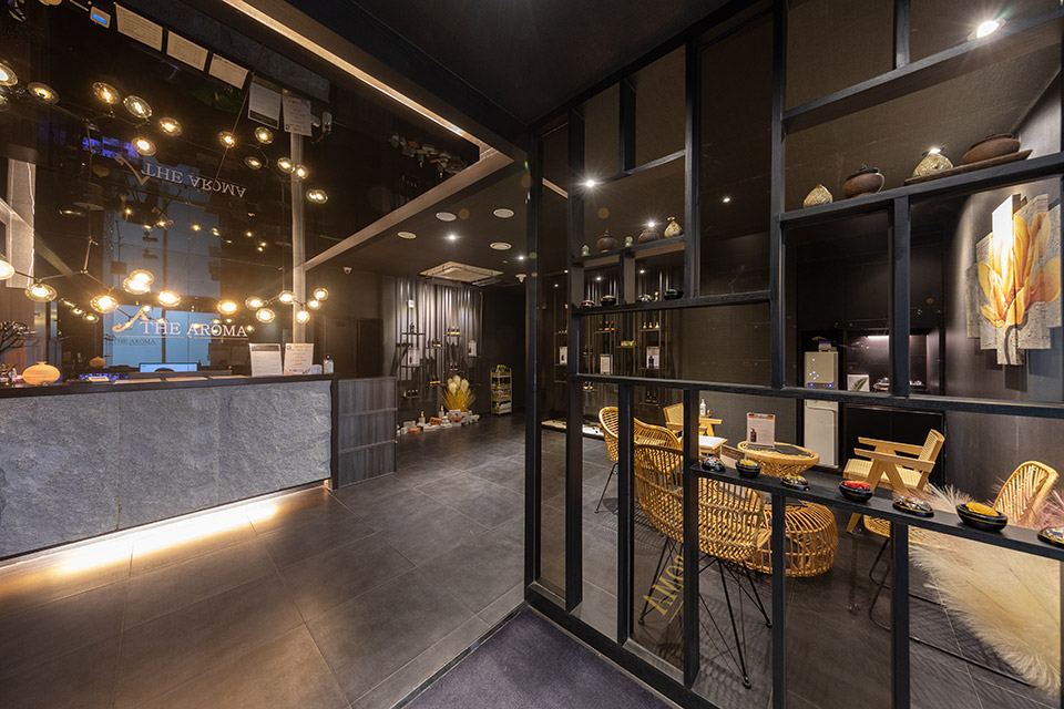 부전동 태국마사지 전문 더아로마의 아늑하고 프라이빗한 분위기