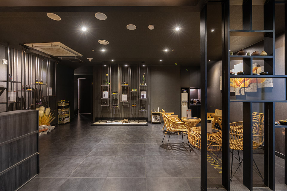 부전동 태국마사지 전문 더아로마의 아늑하고 프라이빗한 분위기