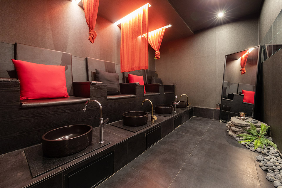 부암역,서면역,부전역,범내골역,전포역,국제금융센터부산은행역 인근 한국관리사 마사지 전문 더아로마의 아늑한 내부 시설 안내