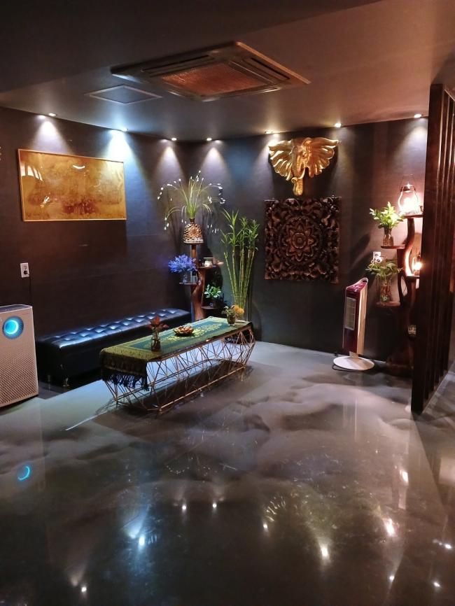 태국마사지 관리 전문 마사지 매장 몽테라피 내부 공간