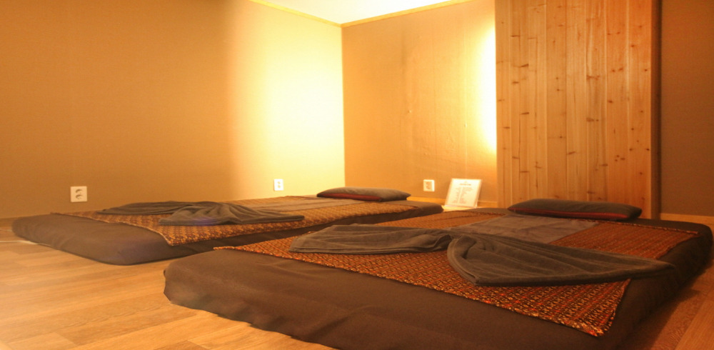 부전동 태국관리사 마사지샵 서면타이의 쾌적한 관리실 내부 모습