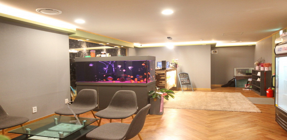 태국마사지 서비스가 제공되는 부전동 서면타이 매장 내부 사진