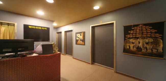 텐타이 - 우동 동백역,해운대역 인근 태국마사지 전문 마사지 매장 전경