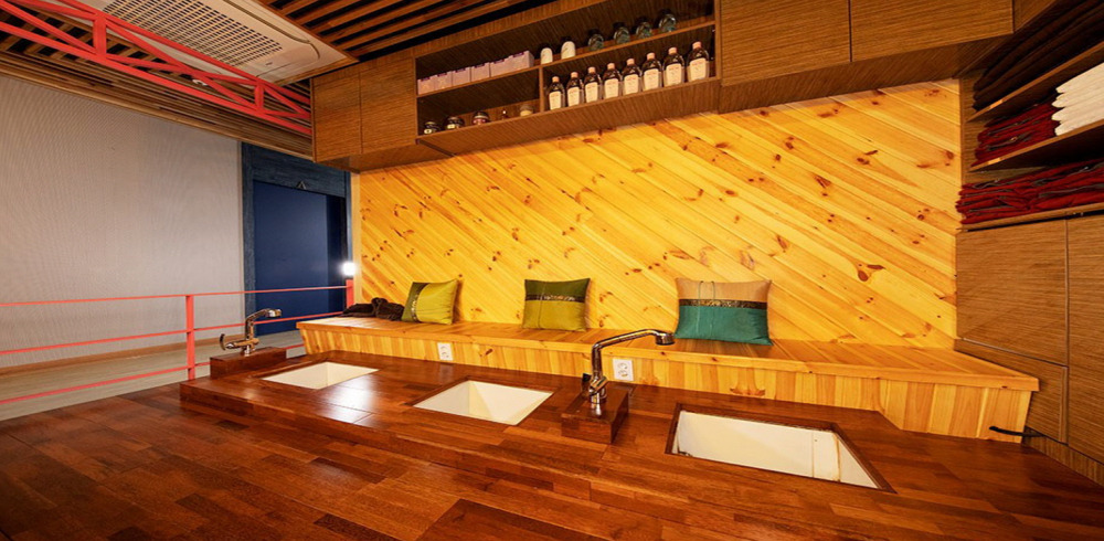 주변 태국마사지 추천 매장 힐링타이마사지의 전체적인 인테리어 모습