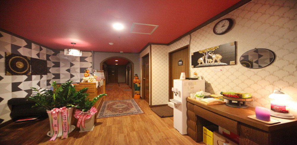 애플타이아로마 - 수청동 인근 태국마사지 전문 마사지 매장 전경