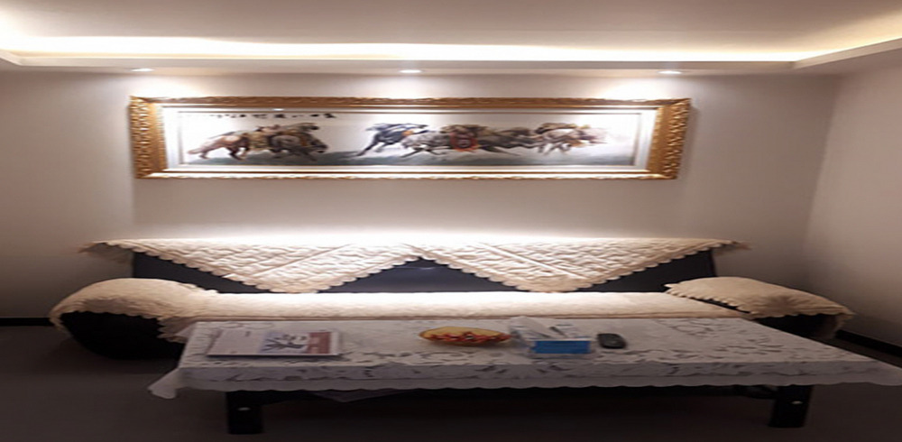 율량동 중국마사지 전문 황실바디앤풋샵의 깔끔하고 정돈된 내부 전경