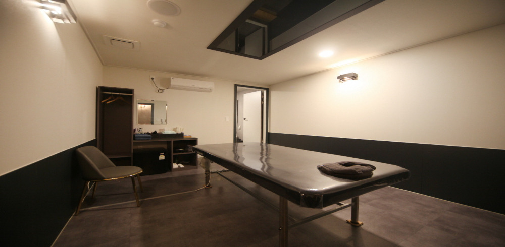 동화리 인근 한국관리사 마사지 전문 후테라피스웨디시의 아늑한 내부 시설 안내