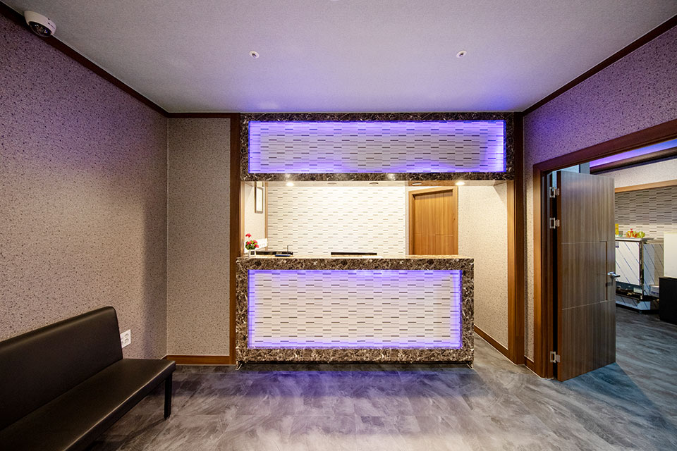 중국마사지 관리 전문 마사지 매장 나움테라피 내부 공간