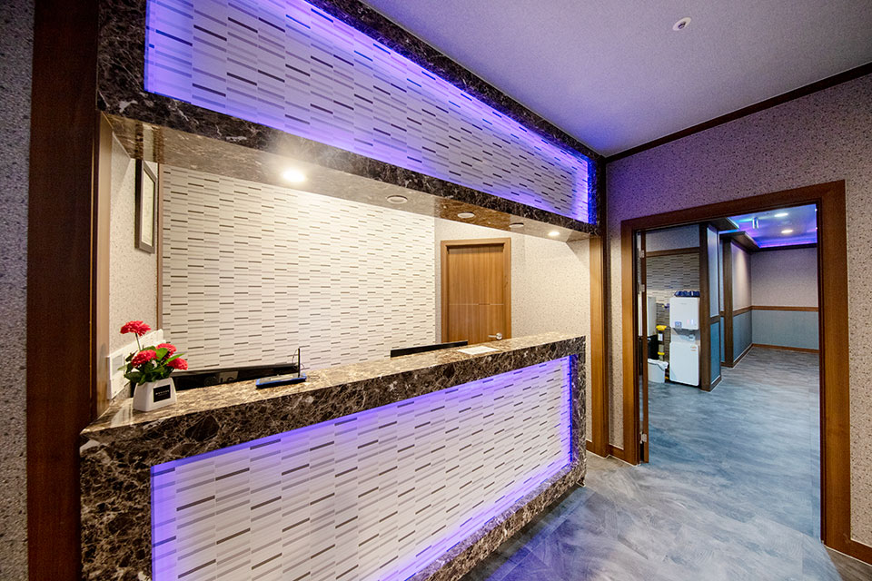 중국마사지 관리 전문 마사지 매장 나움테라피 내부 공간