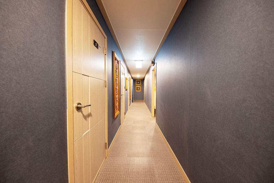 태국마사지 서비스가 제공되는 지저동 통타이 매장 내부 사진