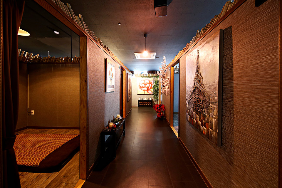 갈매동 한국관리사, 태국관리사 마사지샵 휴타이의 쾌적한 관리실 내부 모습