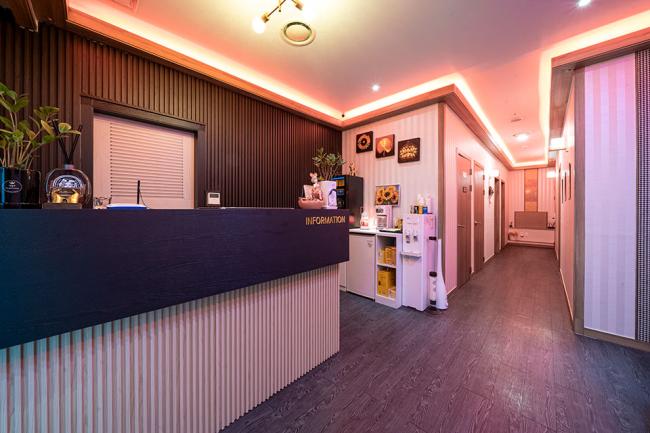 더청담 - 비전동 인근 태국마사지 전문 마사지 매장 전경