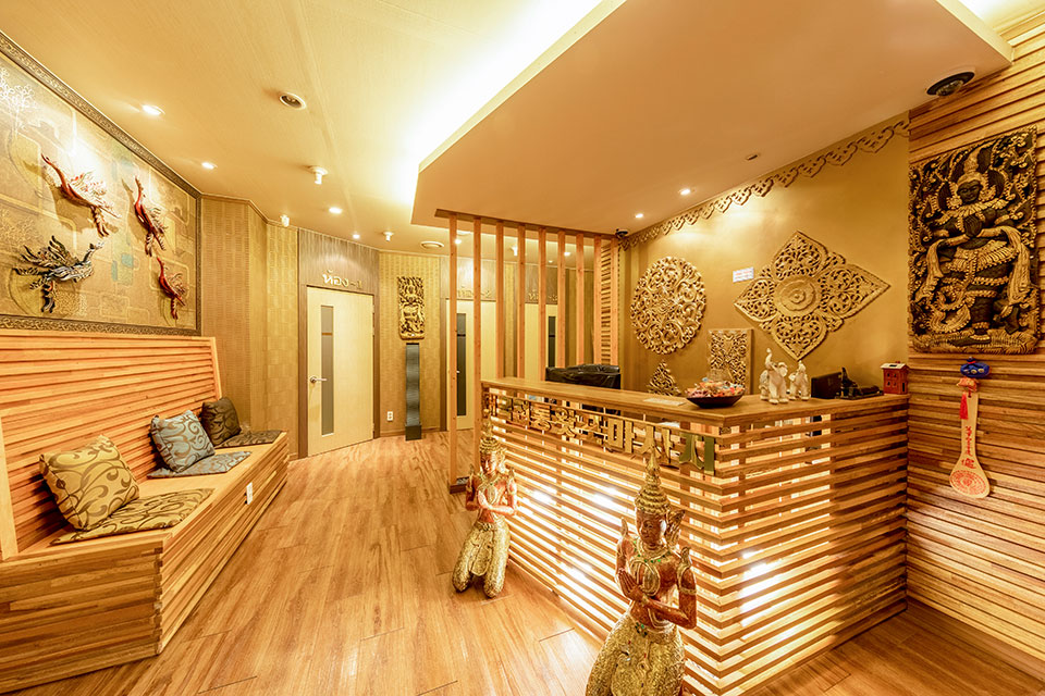 연수동 인근 태국관리사 마사지 전문 건강힐링마사지의 아늑한 내부 시설 안내