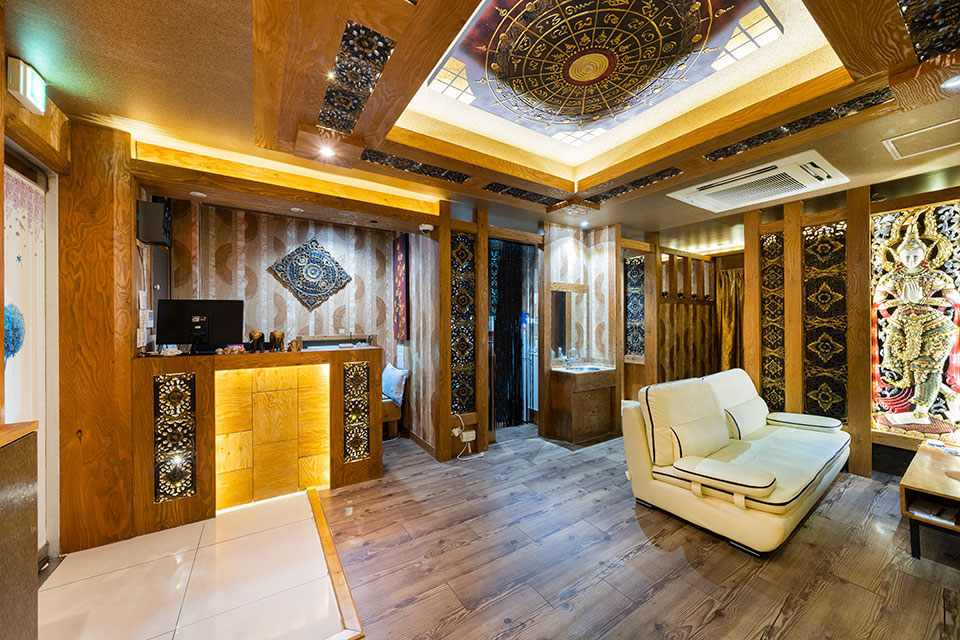 힐링스웨디시 - 이충동 인근 태국마사지 전문 마사지 매장 전경