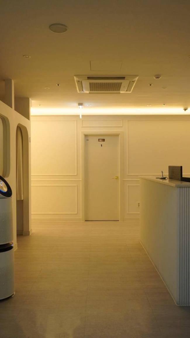 불당동 인근 한국관리사 마사지 전문 아우라스웨디시의 아늑한 내부 시설 안내