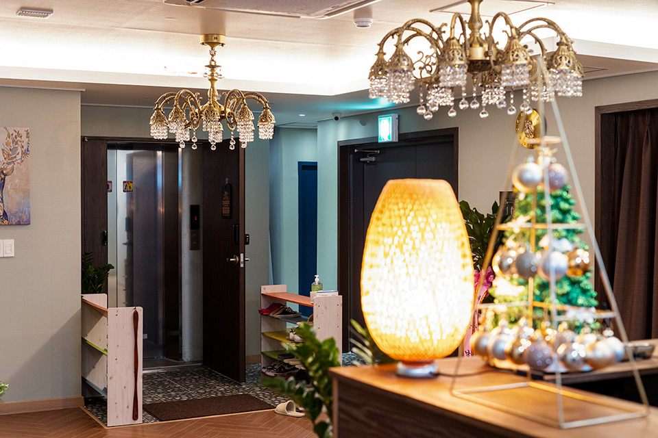 한국마사지 서비스가 제공되는 봉명동 호텔스파 매장 내부 사진