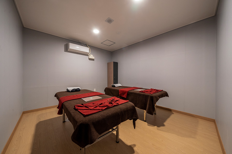 구암역,유성온천역 주변 한국마사지 추천 매장 호텔스파의 전체적인 인테리어 모습