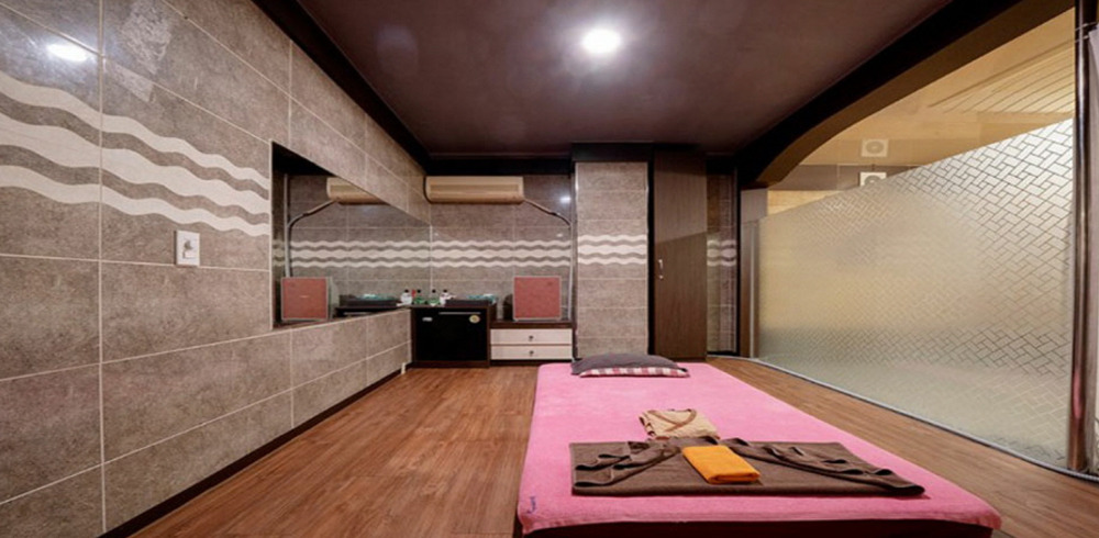 성서산업단지역 주변 태국마사지 추천 매장 진타이의 전체적인 인테리어 모습