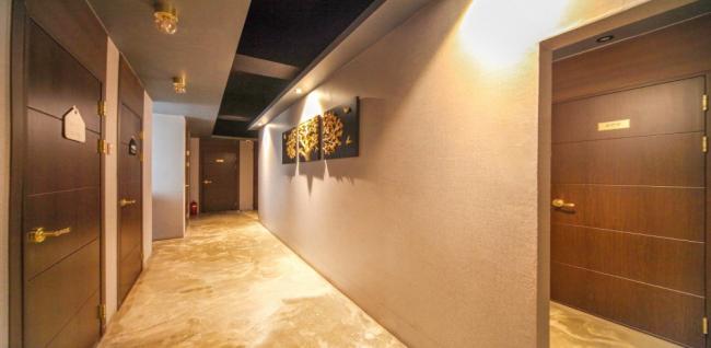 한국마사지 서비스가 제공되는 부곡동 궁마사지 매장 내부 사진