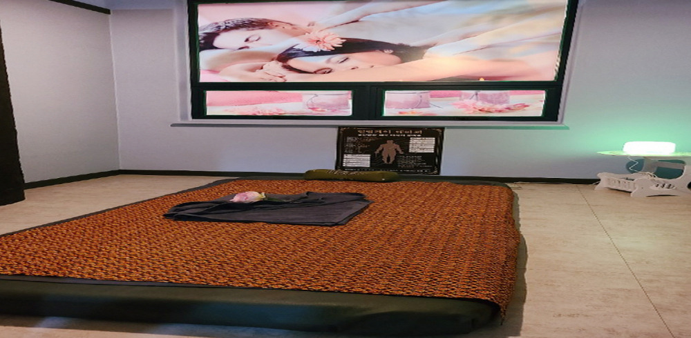 태국마사지 관리 전문 마사지 매장 힐링케어테라피 내부 공간