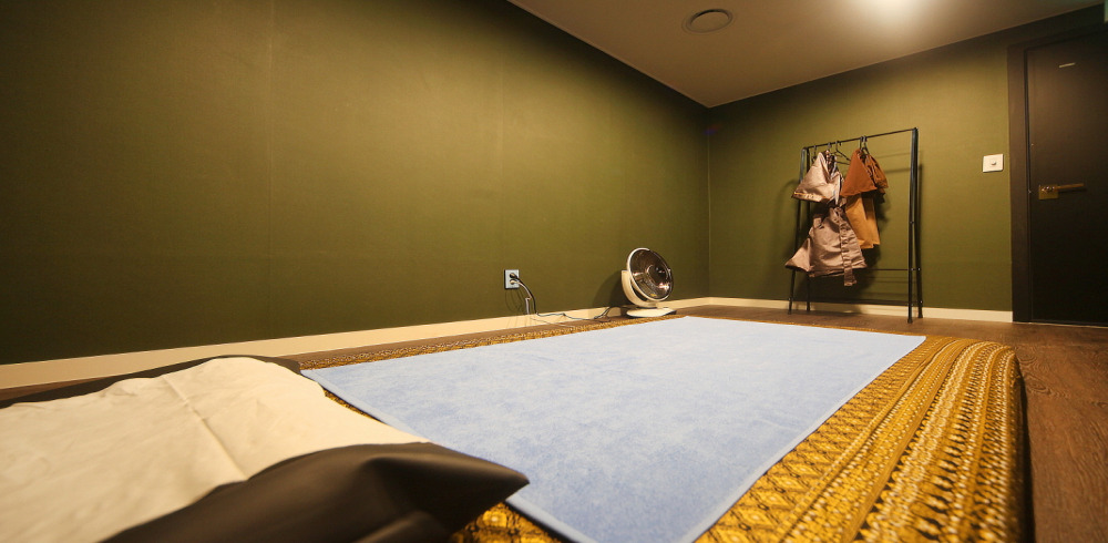 태국마사지 서비스가 제공되는 삼전동 베스트테라피 매장 내부 사진