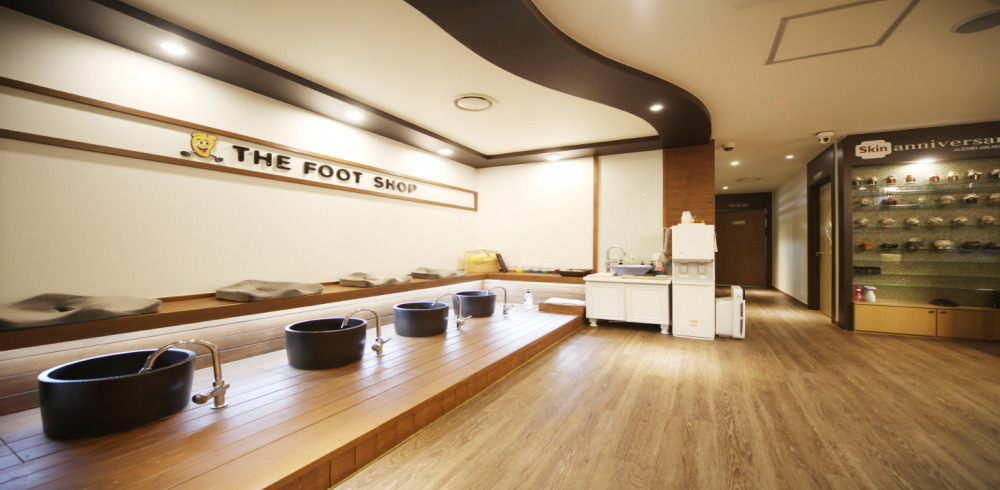 송파역,가락시장역,문정역,경찰병원역,오금역 인근 아로마, 건식/스포츠, 커플관리, 풋케어 서비스가 제공되는 더풋샵의 전체 시설