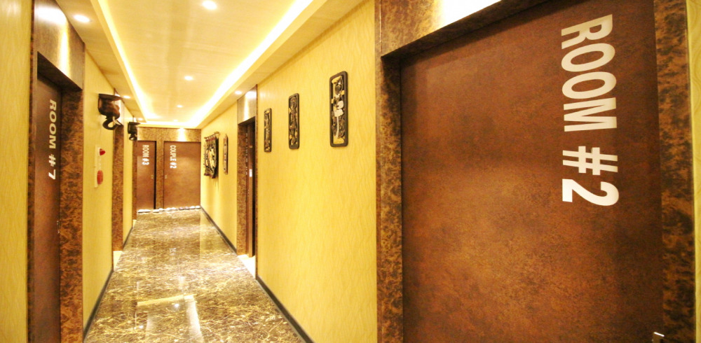 부천역 주변 태국마사지 추천 매장 킹타이테라피의 전체적인 인테리어 모습