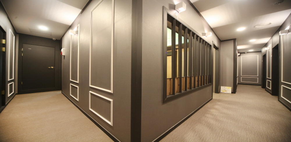 태국마사지 서비스가 제공되는 거모동 힐링타이 매장 내부 사진