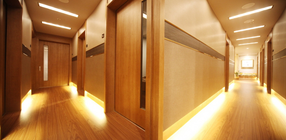 중국마사지 서비스가 제공되는 동패동 뷰티플러스 매장 내부 사진